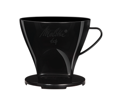 Melitta® Plastikowy filtr do kawy 1x4® czarny Melitta® Plastikowy filtr do kawy 1x4® czarny
