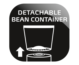 Container Removable bean container