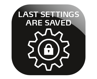 Last settings are saved